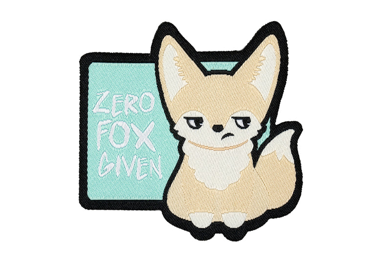 The Patch Bar Co. Zero Fox Given Patch
