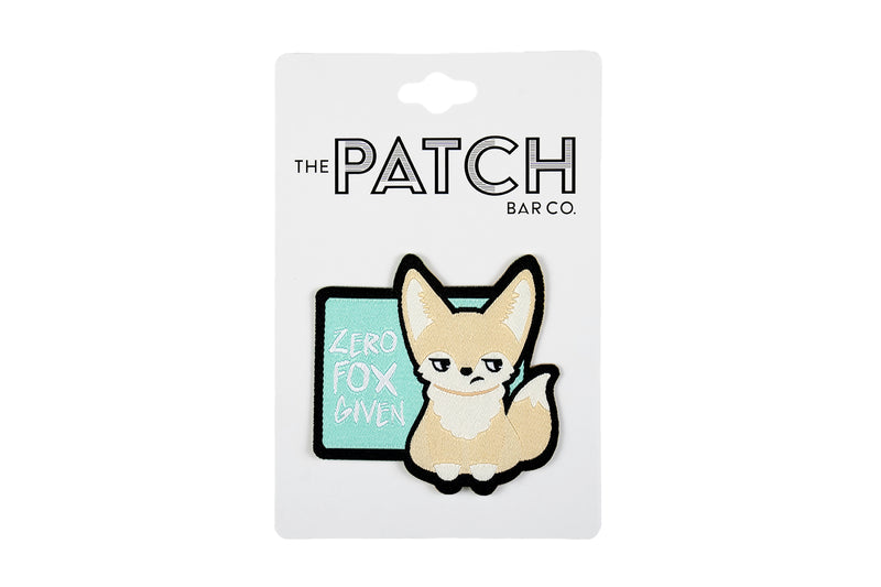 The Patch Bar Co. Zero Fox Given Patch