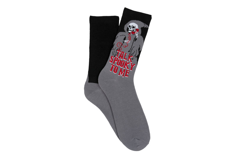 Everything Legwear Halloween Talk Spooky to Me Crew Sock