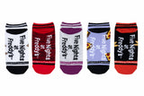 Five Nights at Freddy's Retro Game 5 Pair Lowcut Socks