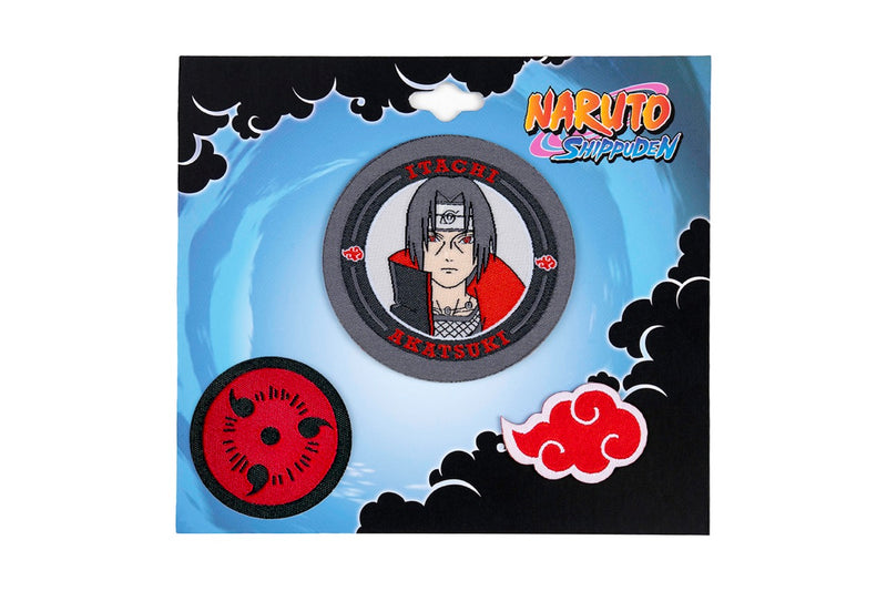 Naruto Shippuden Itachi Patches 3 Pack