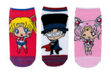 Sailor Moon 3 Pair Lowcut Socks