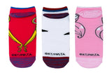 Sailor Moon 3 Pair Lowcut Socks