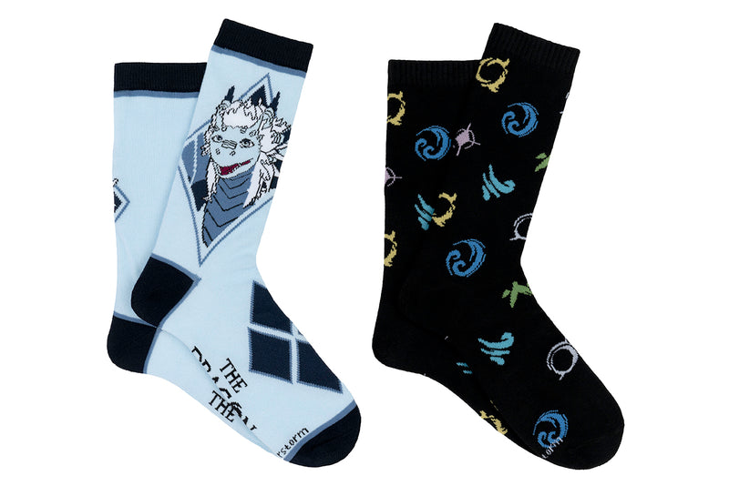 The Dragon Prince Zym 2 Pair Crew Socks