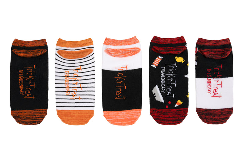 Trick 'r Treat Sam Candy 5 Pair Lowcut Socks