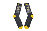 Sock House Co. Men's Y'all Bready For This Athletic Crew Sock