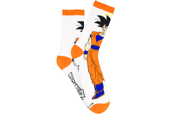 Dragon Ball Z Mens Front Set Crew Socks
