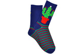 Christmas Ladies Cactus Crew Sock 