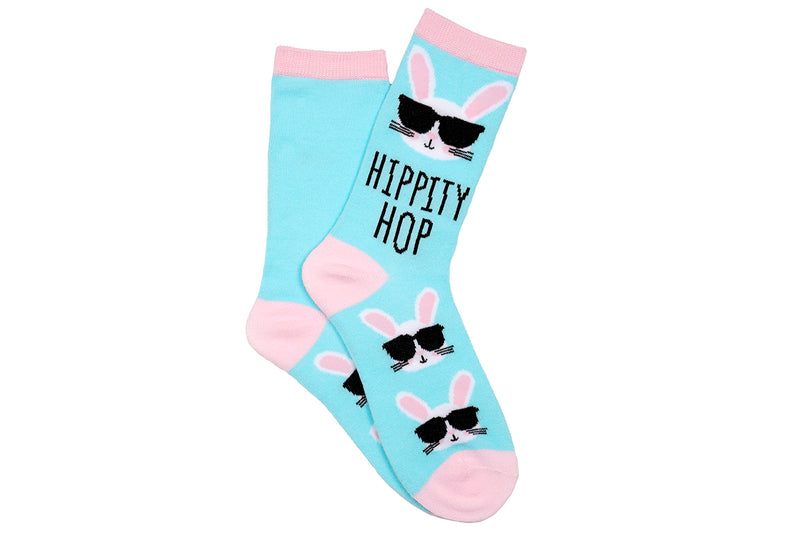 Everything Legwear Easter Hippity Hop Crew Sock