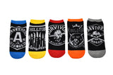 The Walking Dead Factions 5 Pair Pack of Lowcut Socks