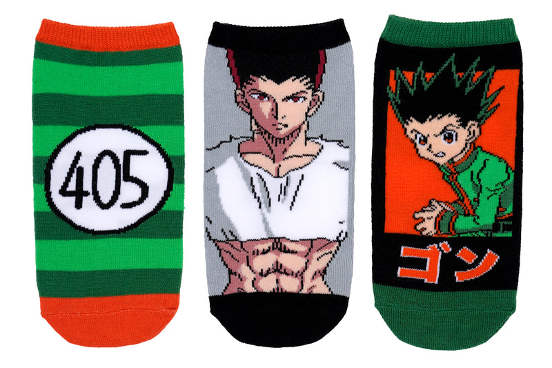 Hunter x Hunter Gon 3 Pair Lowcut Pack