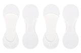 InvisaSock Closed Toe 2 Pair Pack Socks - White