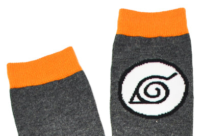 Naruto Shippuden Hidden Leaf Symbol Knee High Socks