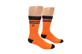 Naruto Shippuden Hidden Leaf Embroidered Athletic Crew Sock