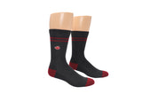 Naruto Shippuden Cloud Symbol Embroidered Athletic Crew Sock