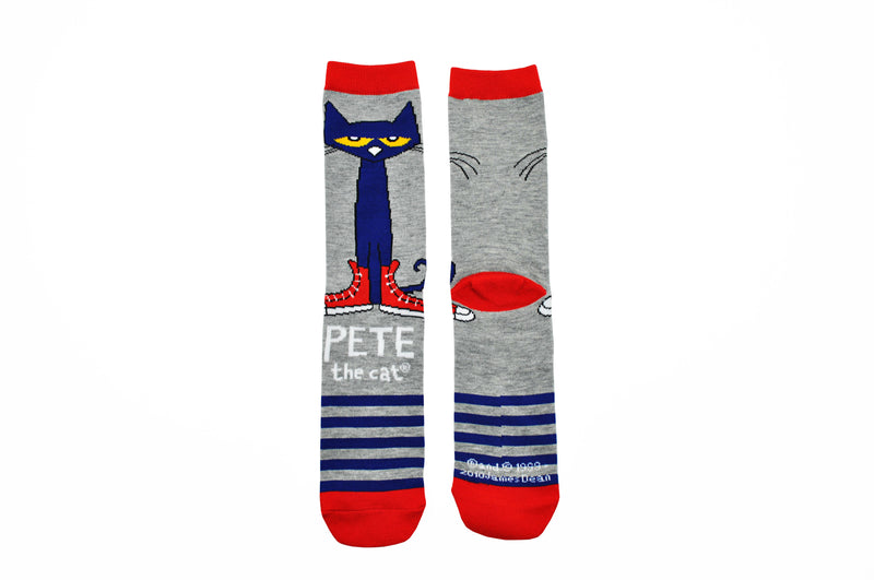 Pete the Cat Adult Pete In His Shoes Crew Socks