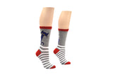 Pete the Cat Adult Sneaky Pete Crew Socks