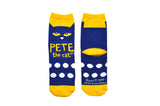 Pete the Cat Kids Pete Dot Crew Socks
