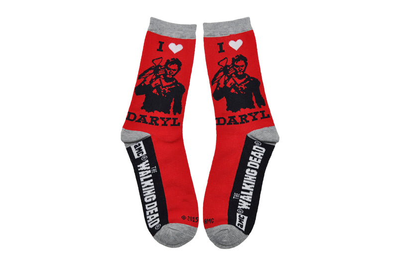 The Walking Dead Daryl Dixon 2 Pair Pack Crew Socks
