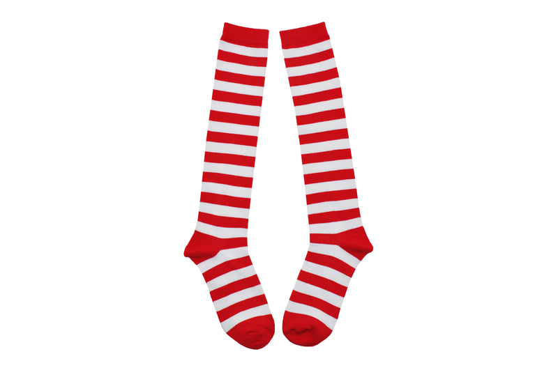 Sock House Co Rugby Knee High Red