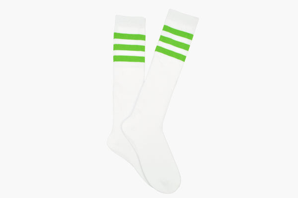 Green Sock House Co. Ladies 3 Stripe Knee High Socks