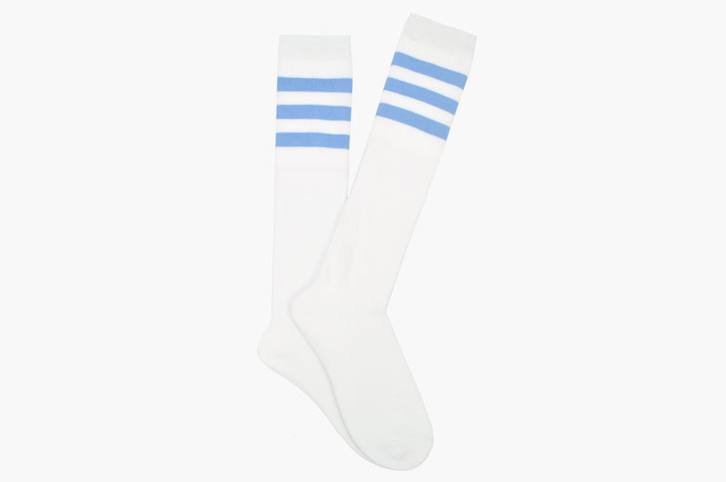 Blue Sock House Co. Ladies 3 Stripe Knee High Socks