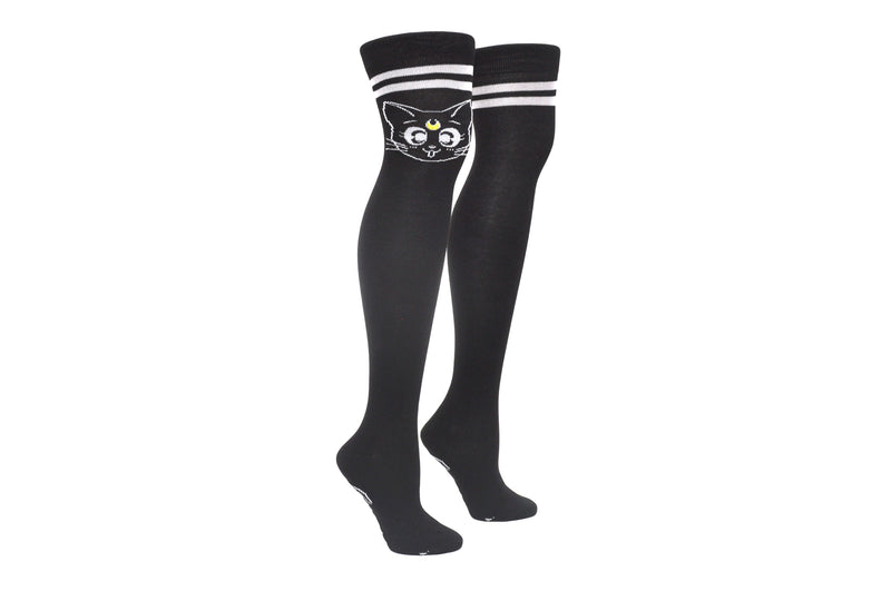  Girls Tights Socks Anime Sailor S Moon Messenger Luna Black  Kitty Cat Tail for Women Hosiery Pantyhose Leggings (Black): Clothing,  Shoes & Jewelry