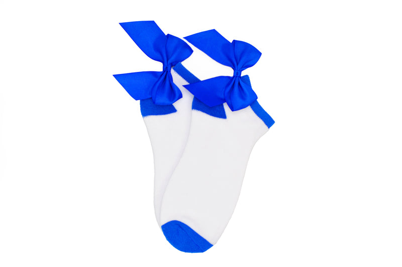 Blue Sock House Co Ladies Lowcut Bows 