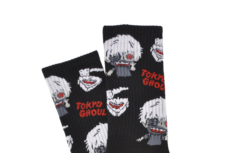 Tokyo Ghoul Kaneki Athletic Crew Socks