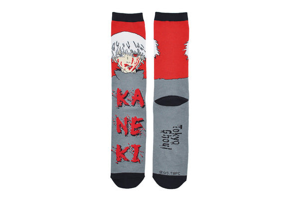 Tokyo Ghoul Kaneki Ghoul Crew Socks